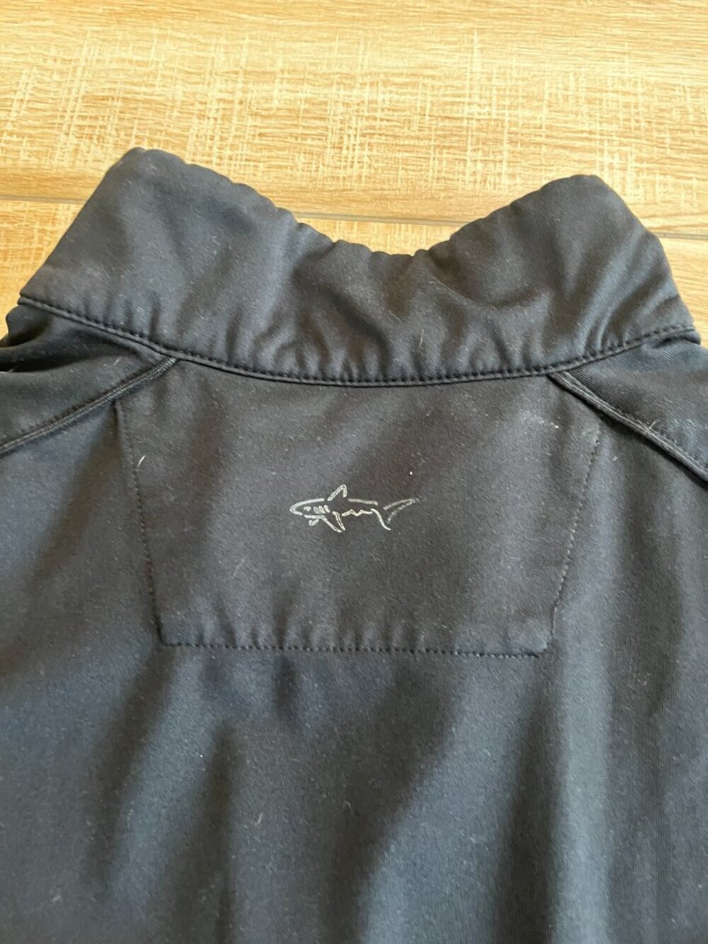 Mens Greg Norman Black Quarter Zip - M - Picture 5 of 6